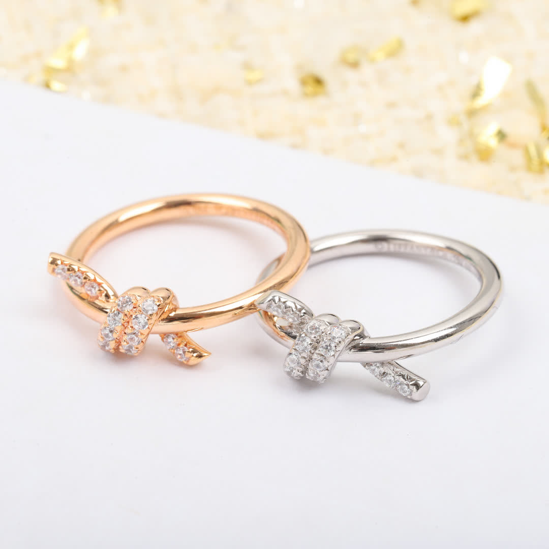Tiffany & Co. Sterling Silver Ring Set